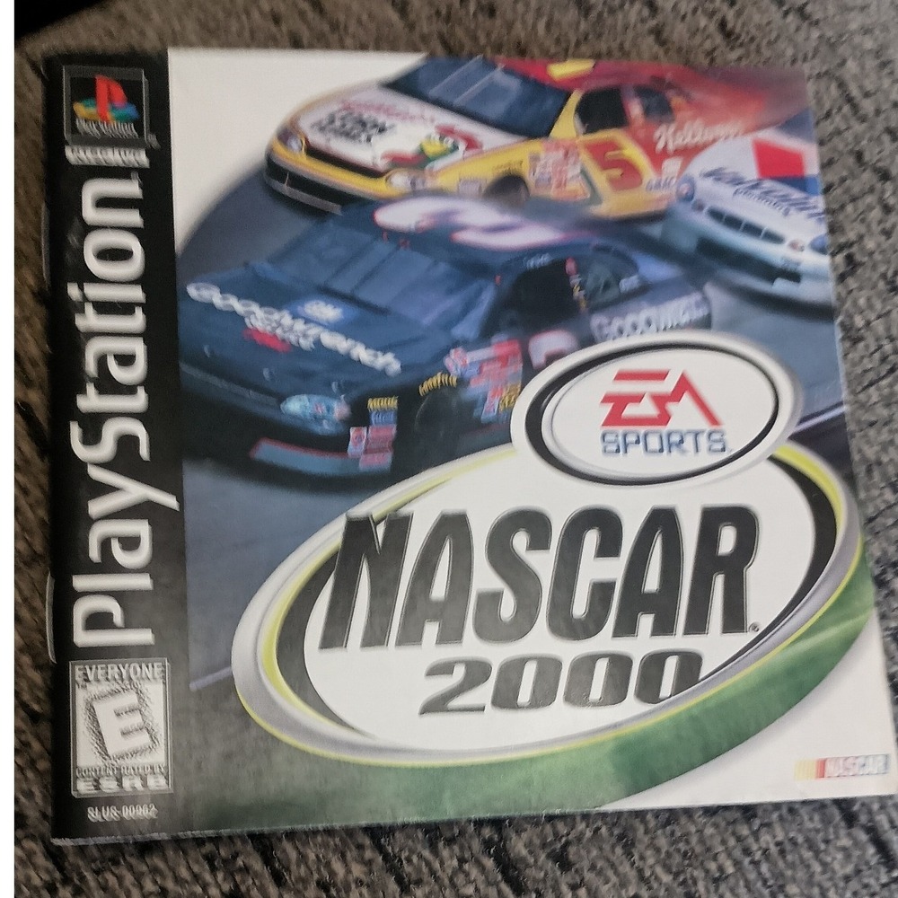 Nascar 2000 Sony PlayStation 1 (PS1, 1999) Manual Only